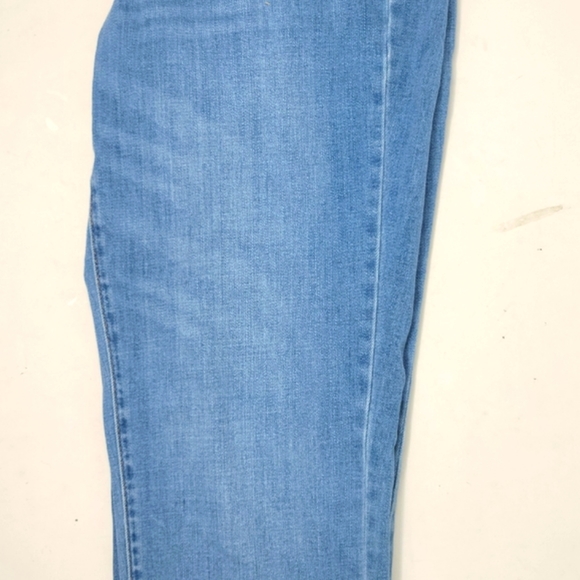 J. Jill Authentic Straight Leg-Ankle Jeans 10 Petite 10P Boyfriend Denim - Picture 5 of 7
